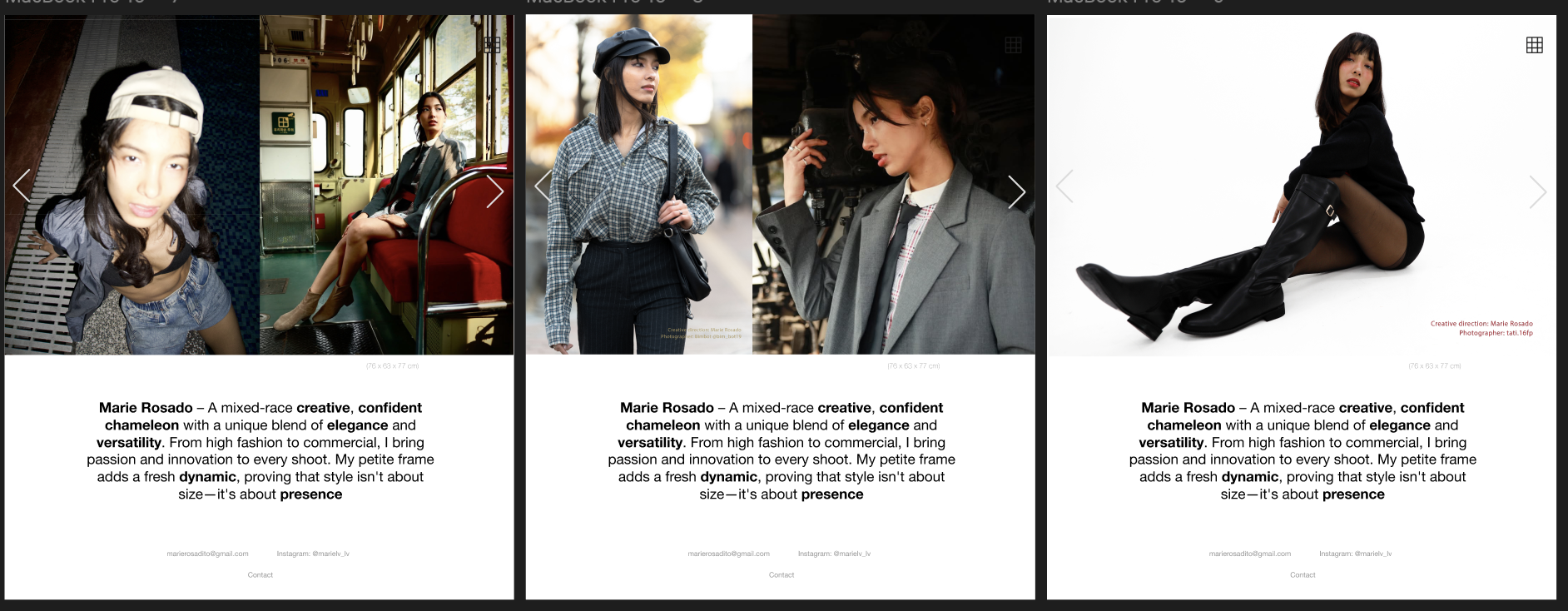 Marie Rosado Portfolio Gallery